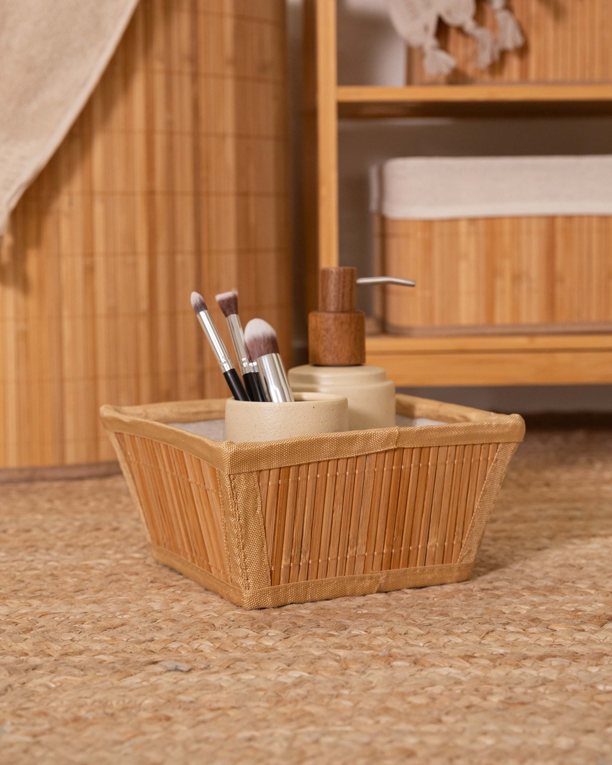 Cesta Bambú Arthur Natural