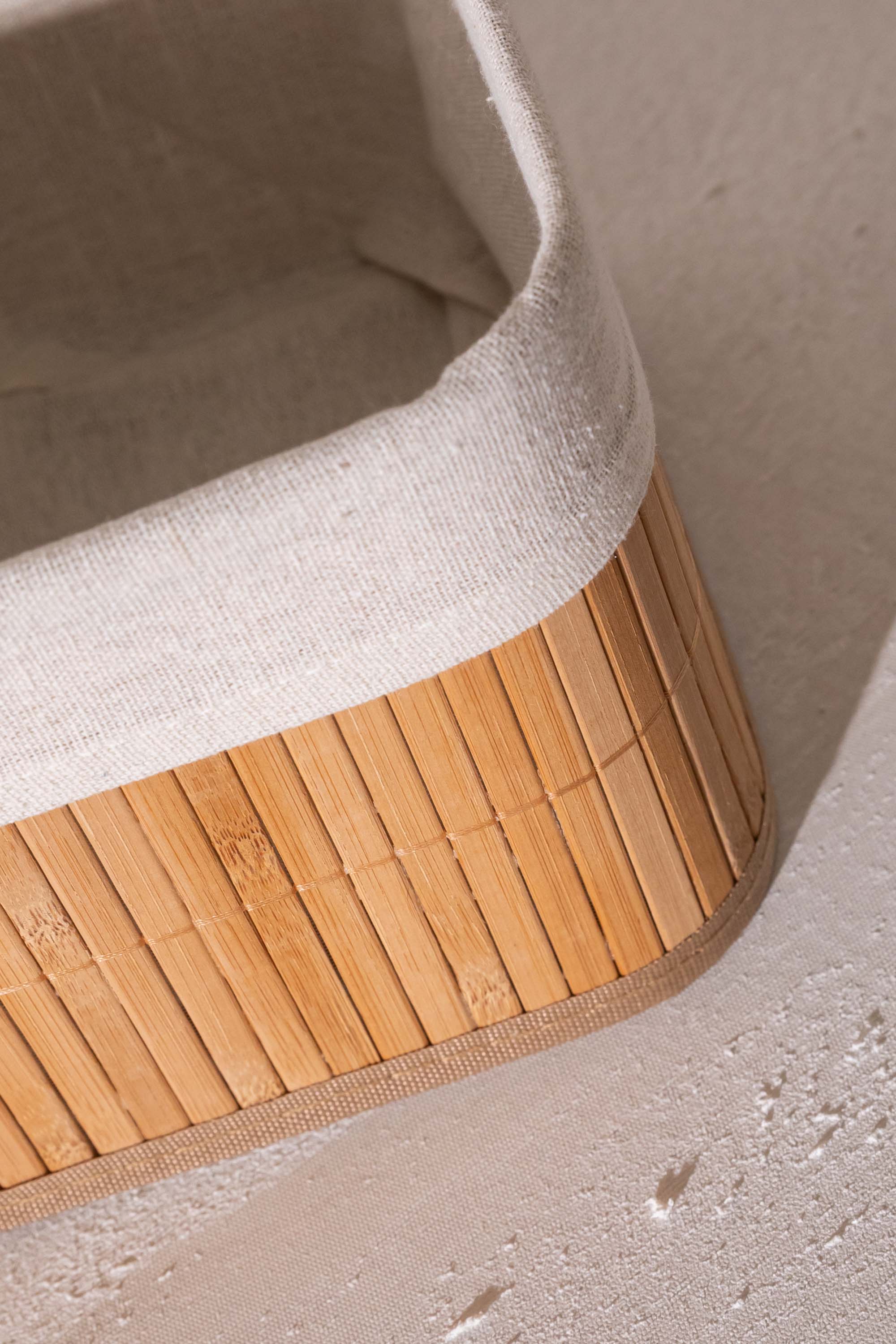 Caja Bambú Clarkie Natural