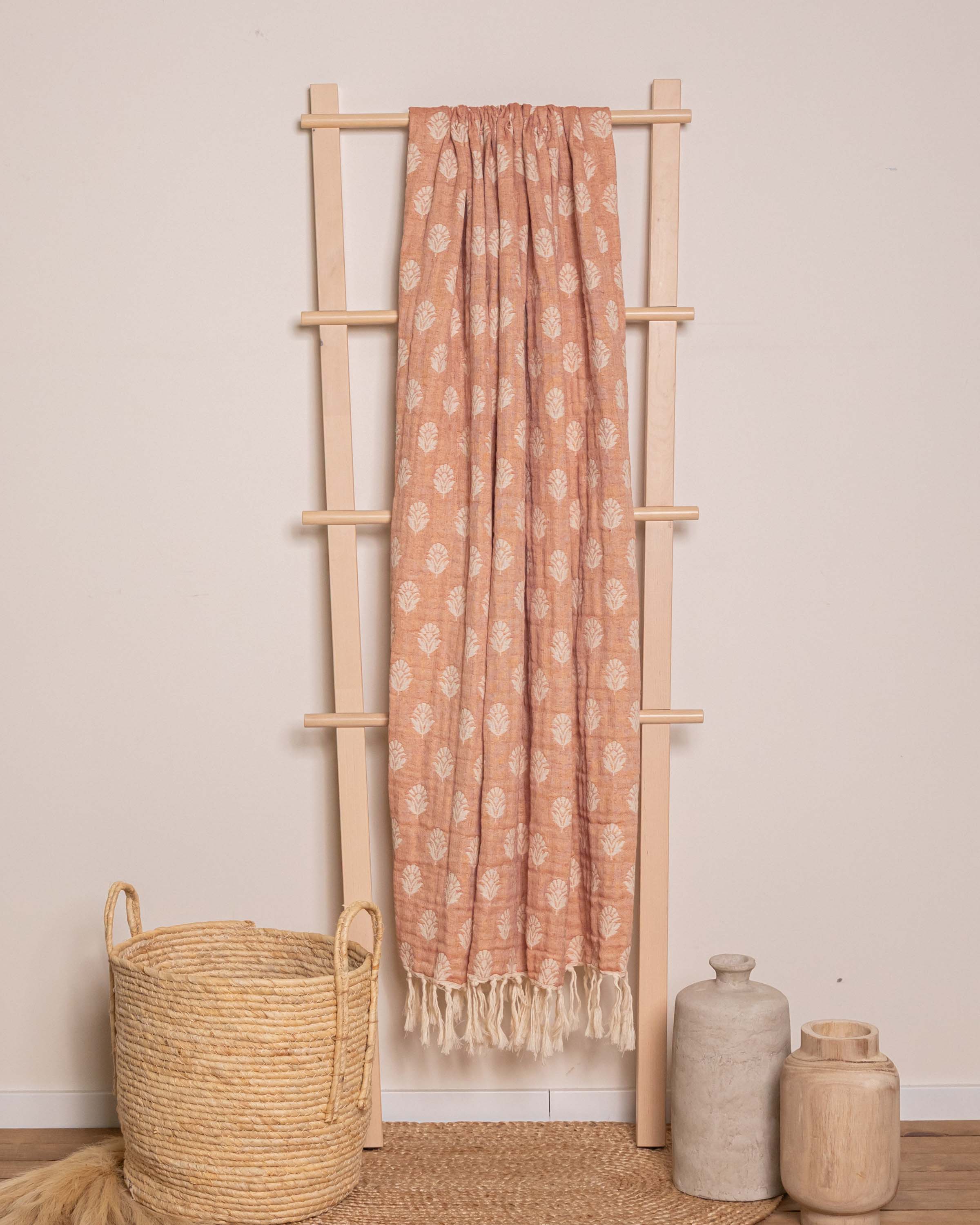 Plaid doble tela espiga