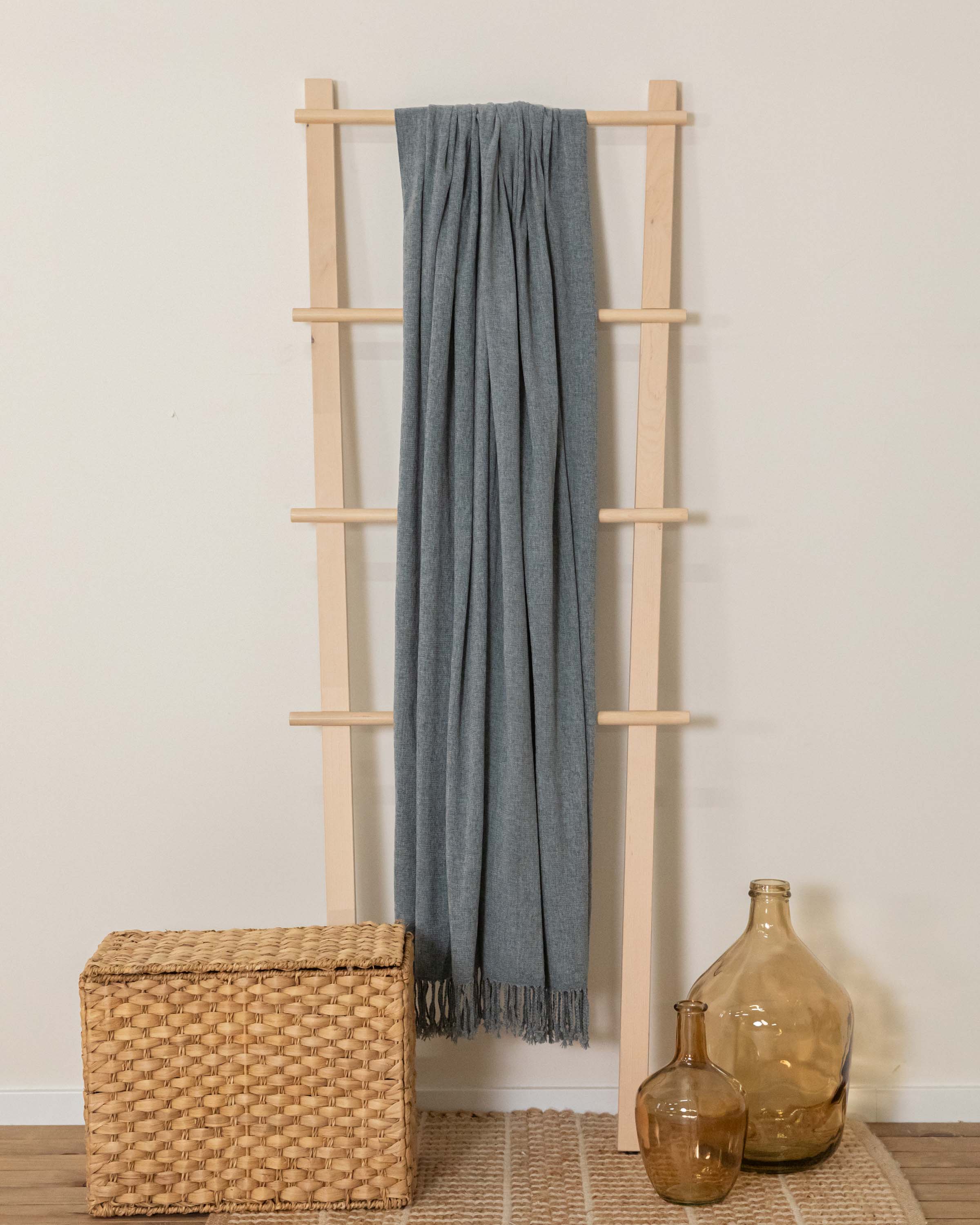 Plaid Chenilla Azul Keike