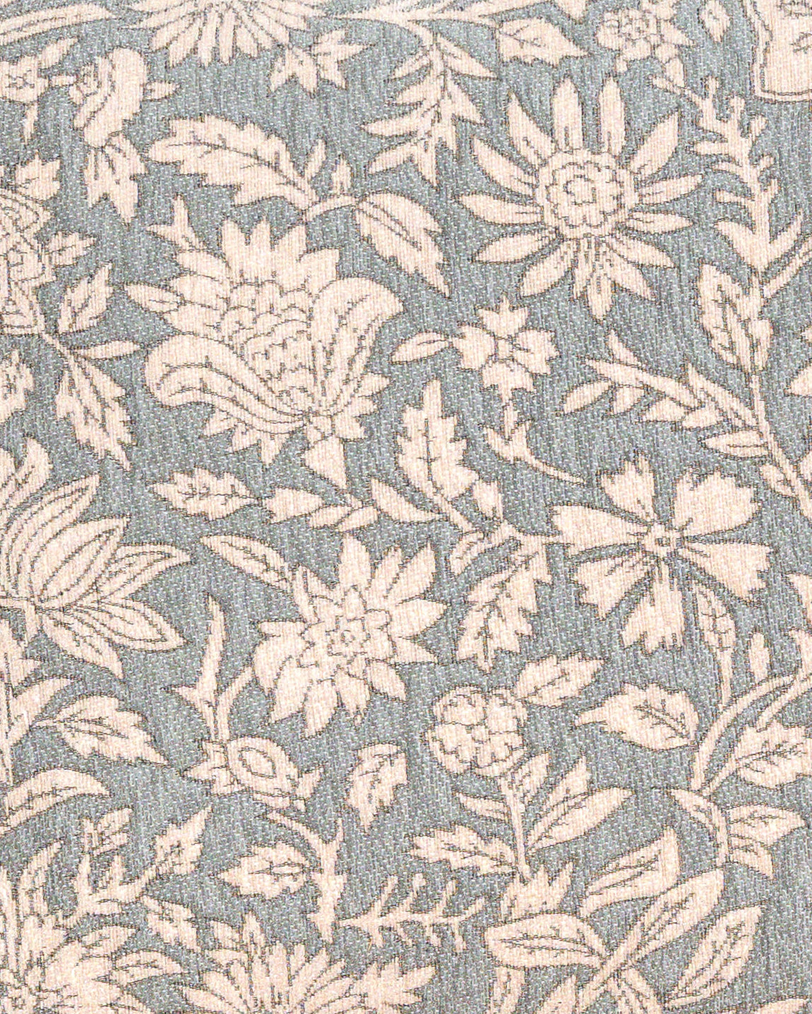 Cojín Jacquard Chenilla Mastella Verde Seco