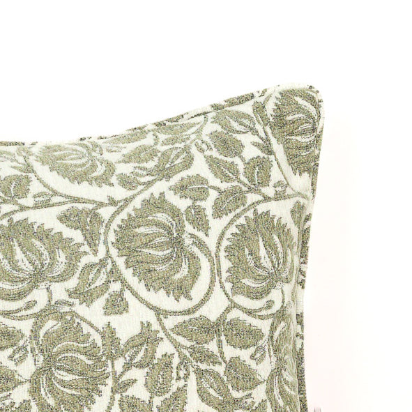 Cojín Jacquard Chenilla Venus Verdette