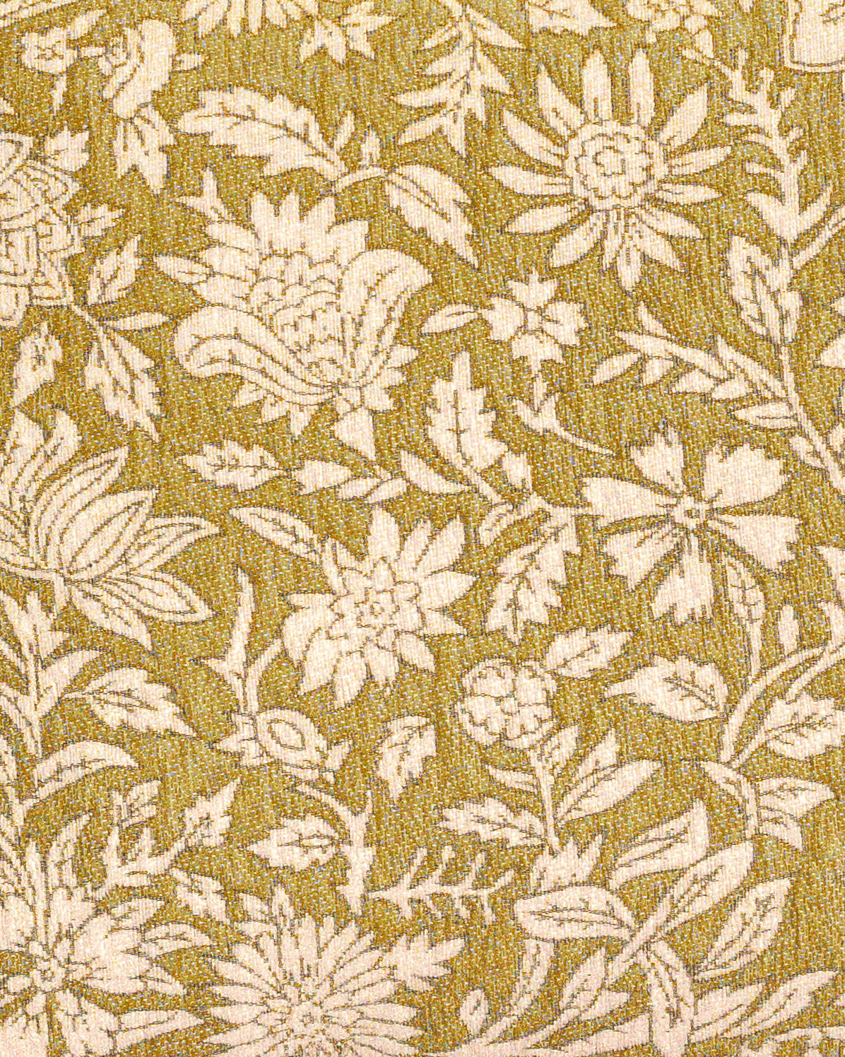 Cojín Jacquard Chenilla Mastella Ocre