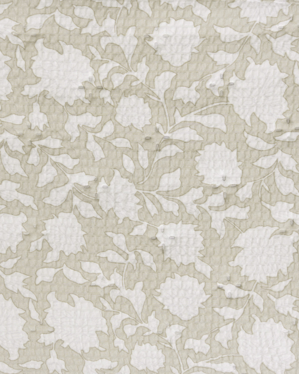 Colcha Seersucker Mozarabe verde seco