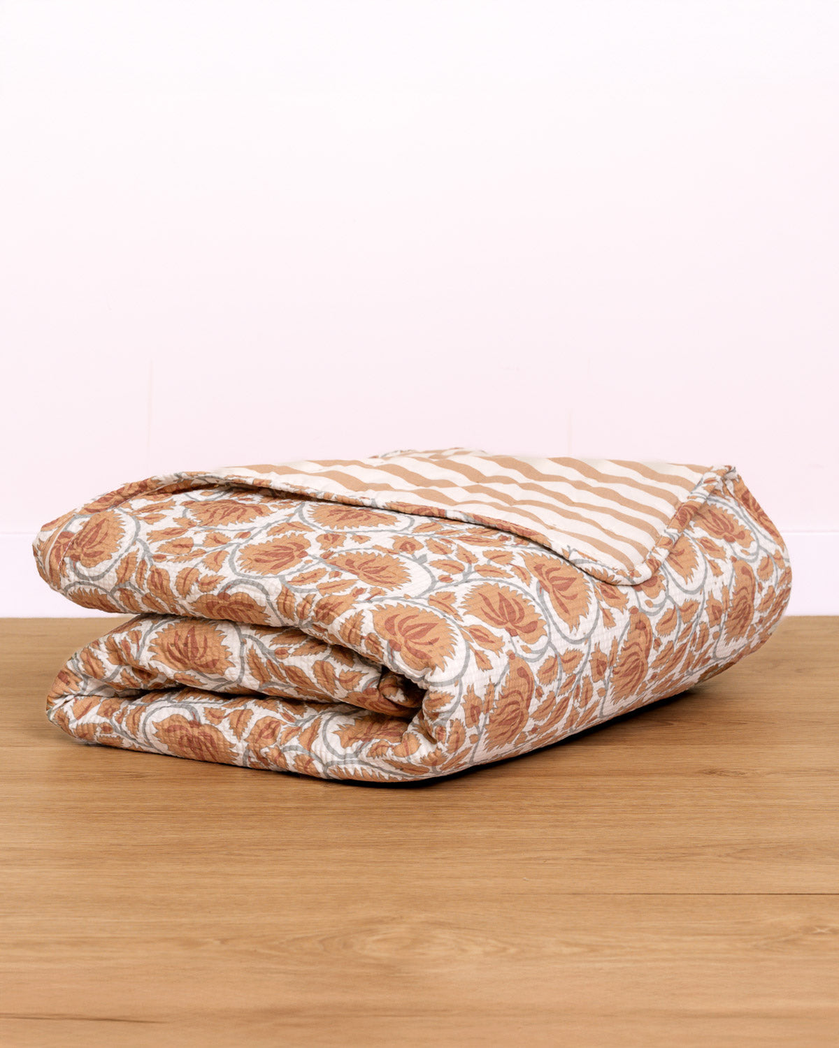 Colcha Seersucker Venus verde seco