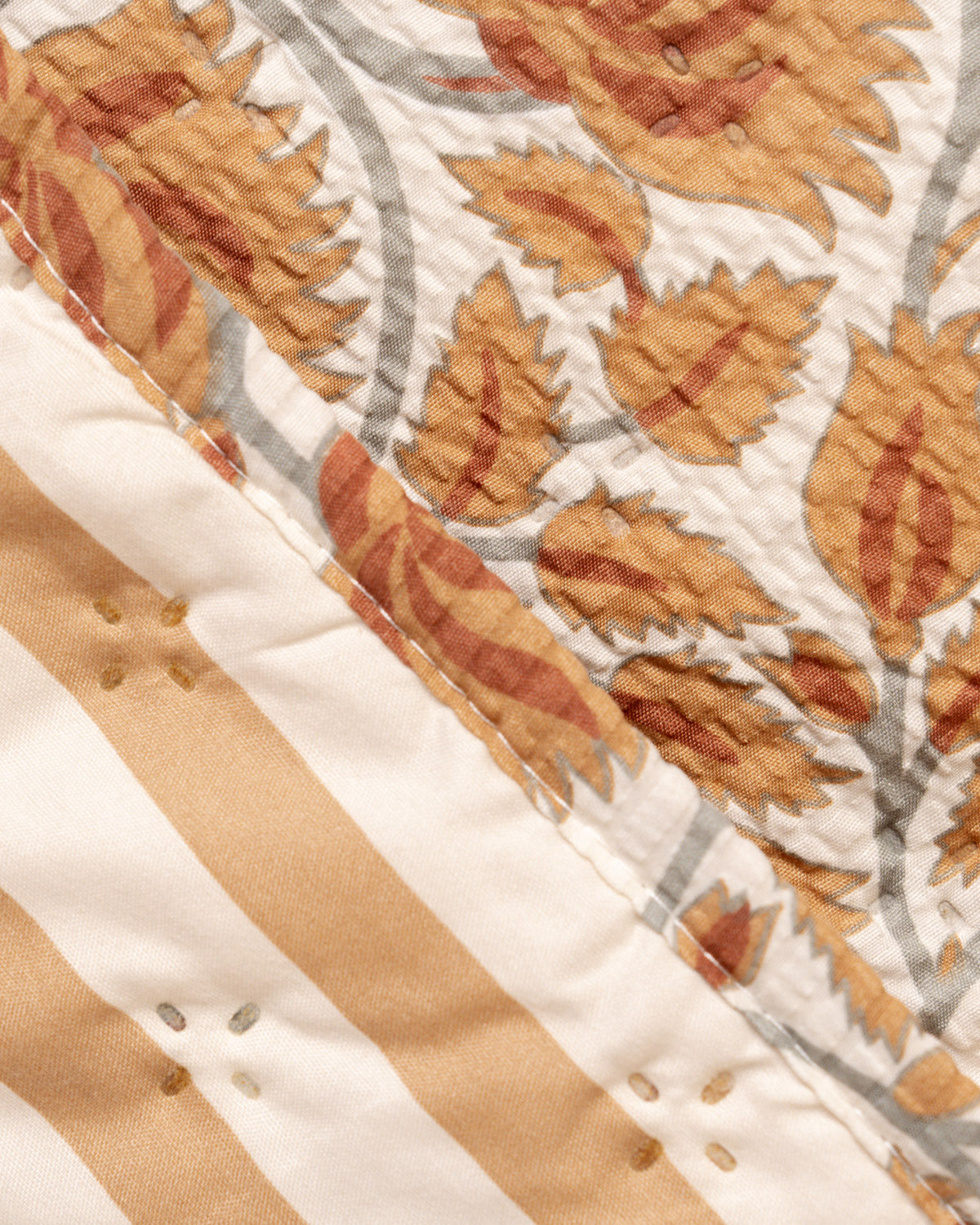 Colcha Seersucker Venus verde seco