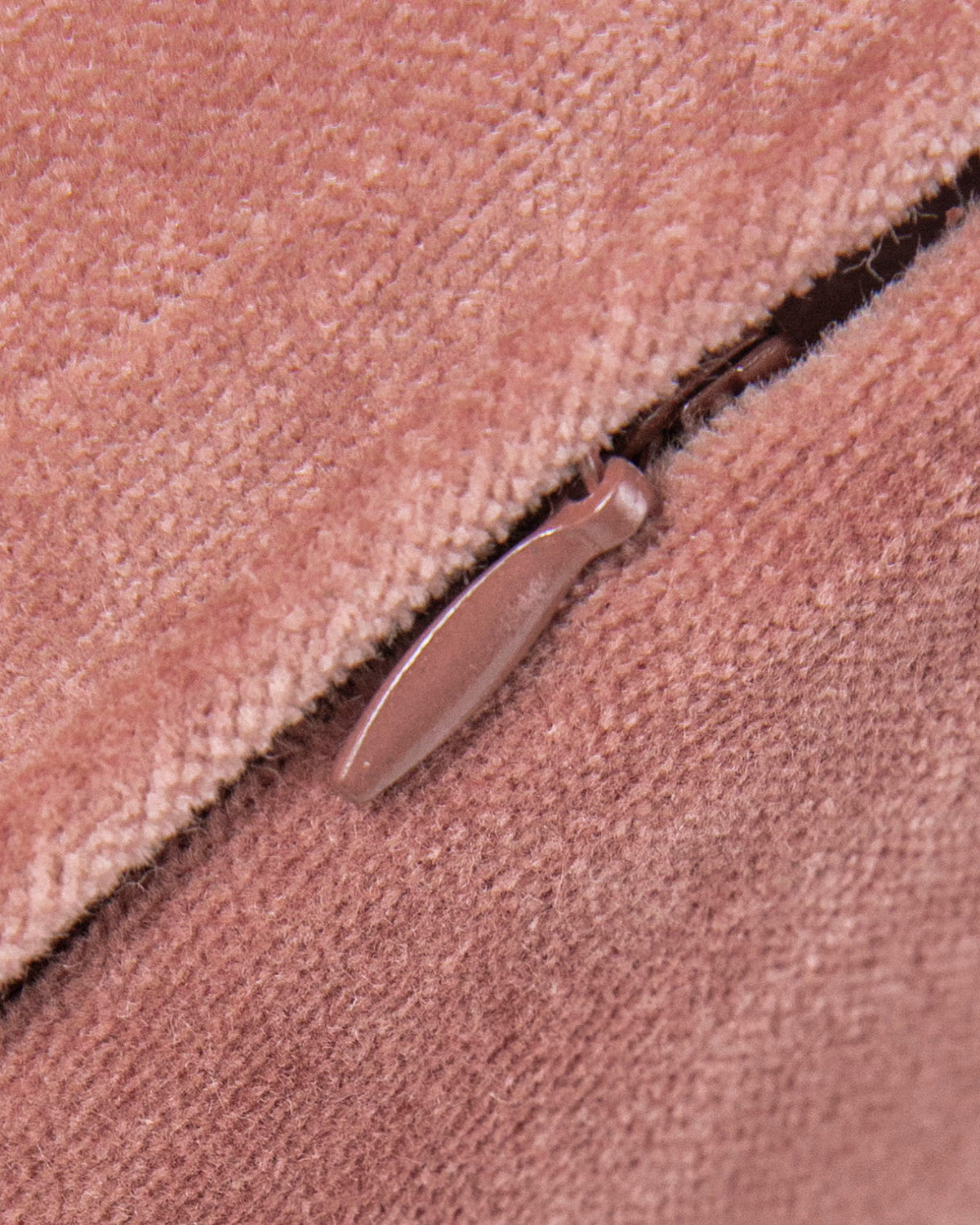 Cojín algodón terciopelo rosette