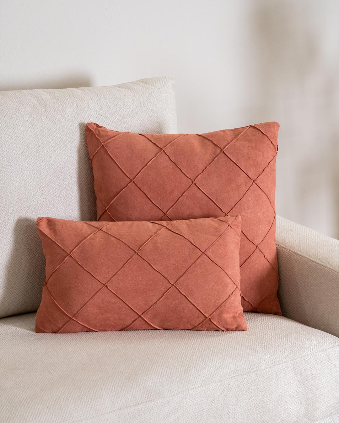 Nouvelle Caldera en daim à coussin Rhombo