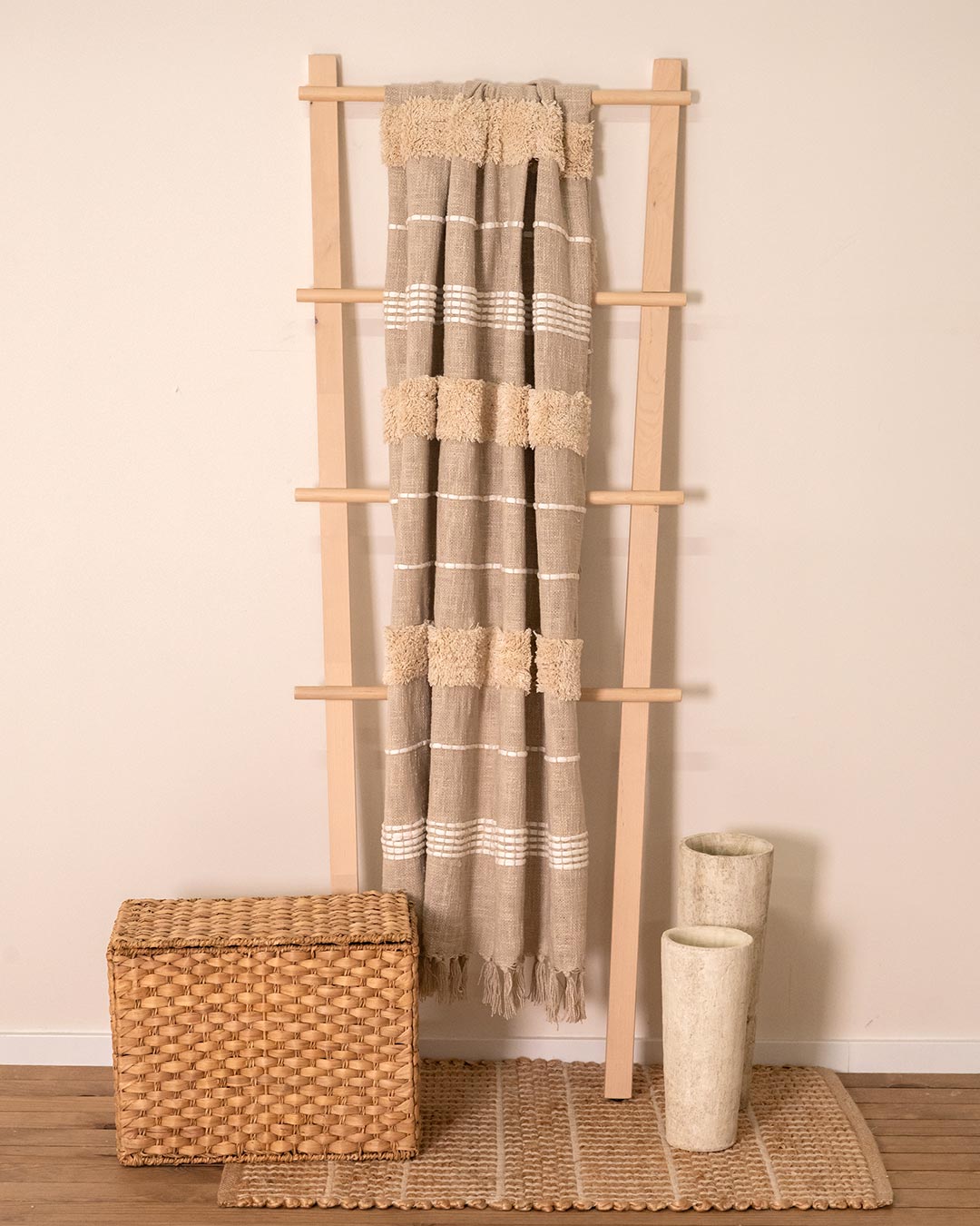 Plaid Algodón Domus Topo