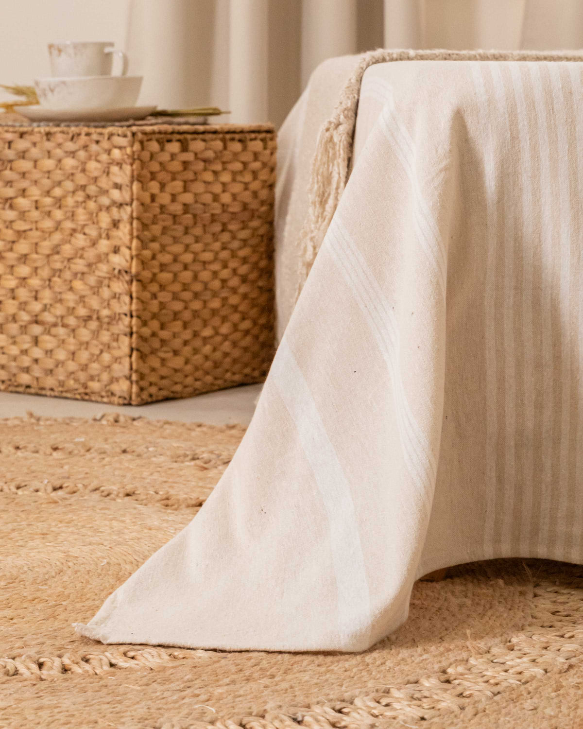 Plaid para sofá raya karl natural
