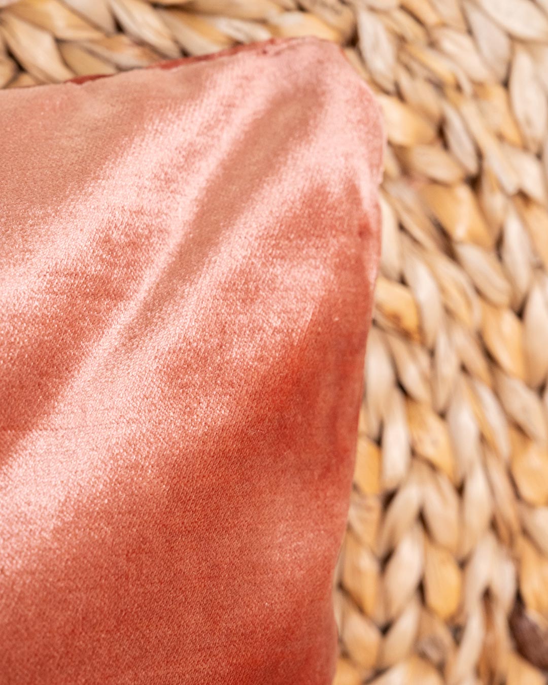 Velvet Cushion with Kettle Shine