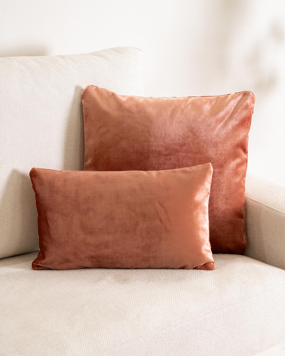 Velvet Cushion with Kettle Shine