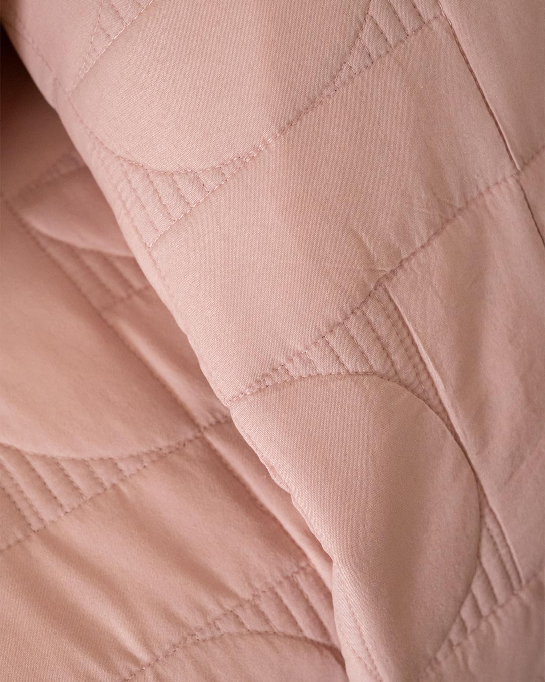 Colcha Retro Lisa Rosa Keike