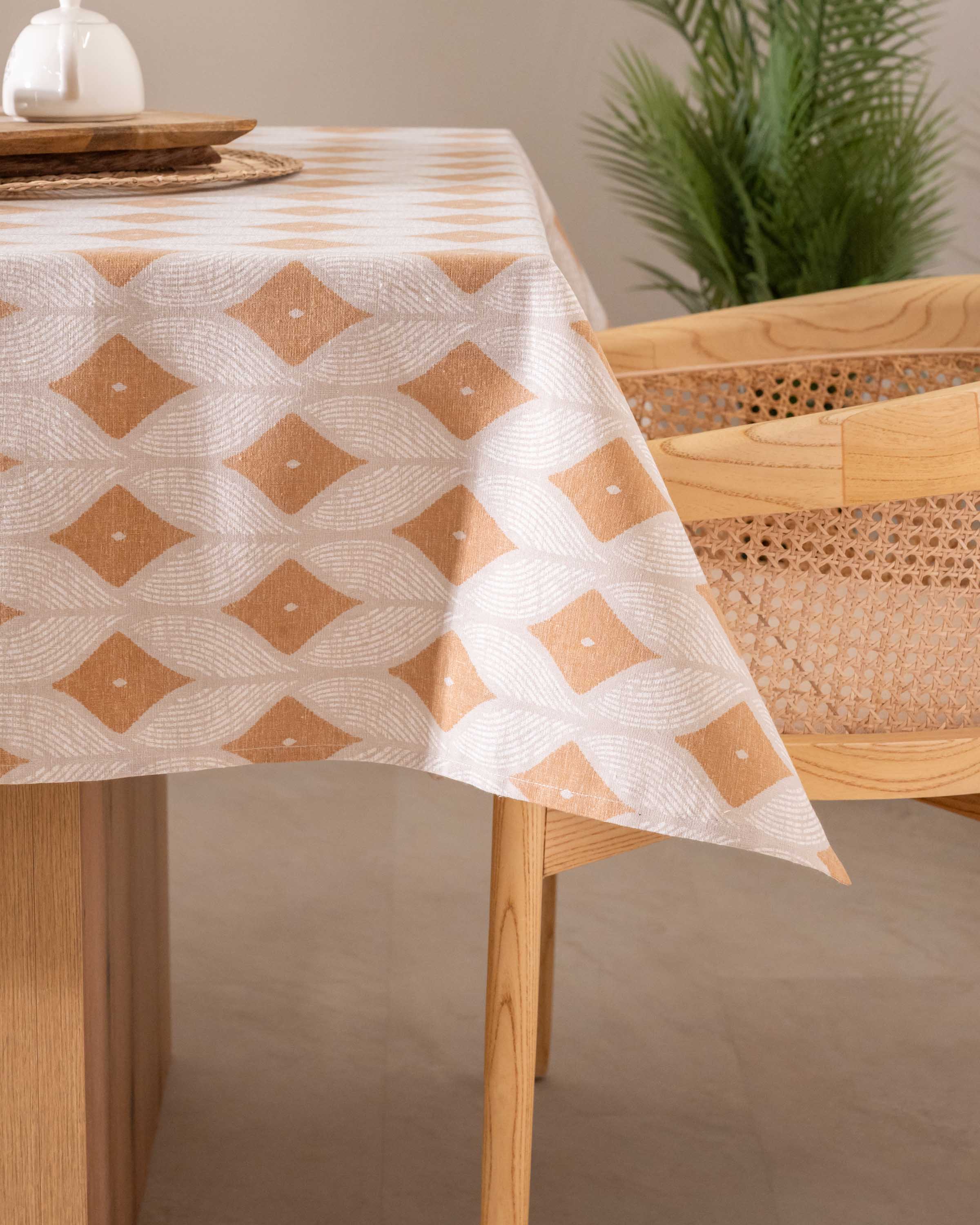 Mantel Cabot Antimanchas Ocre
