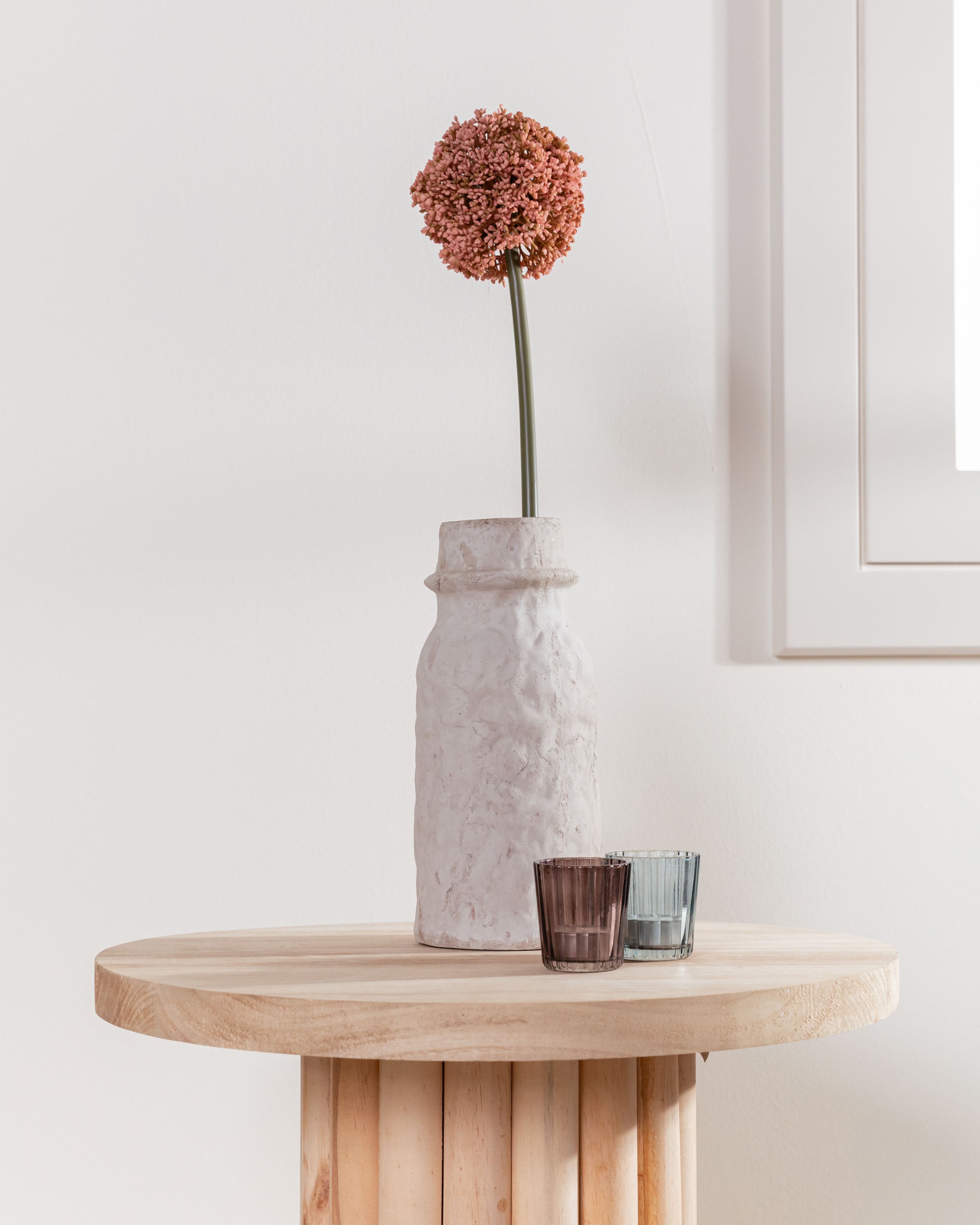 Flor Allium Rosa