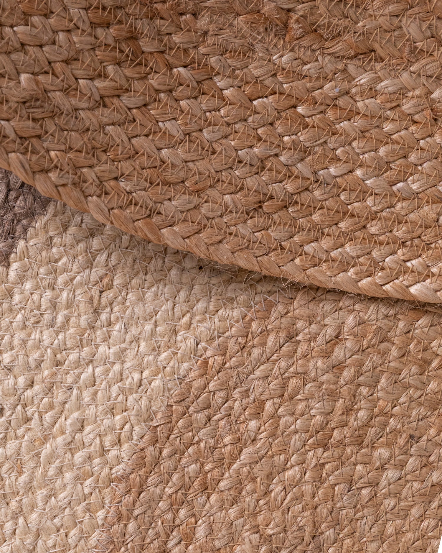 Alfombra Yute Redonda Beefwood Natural