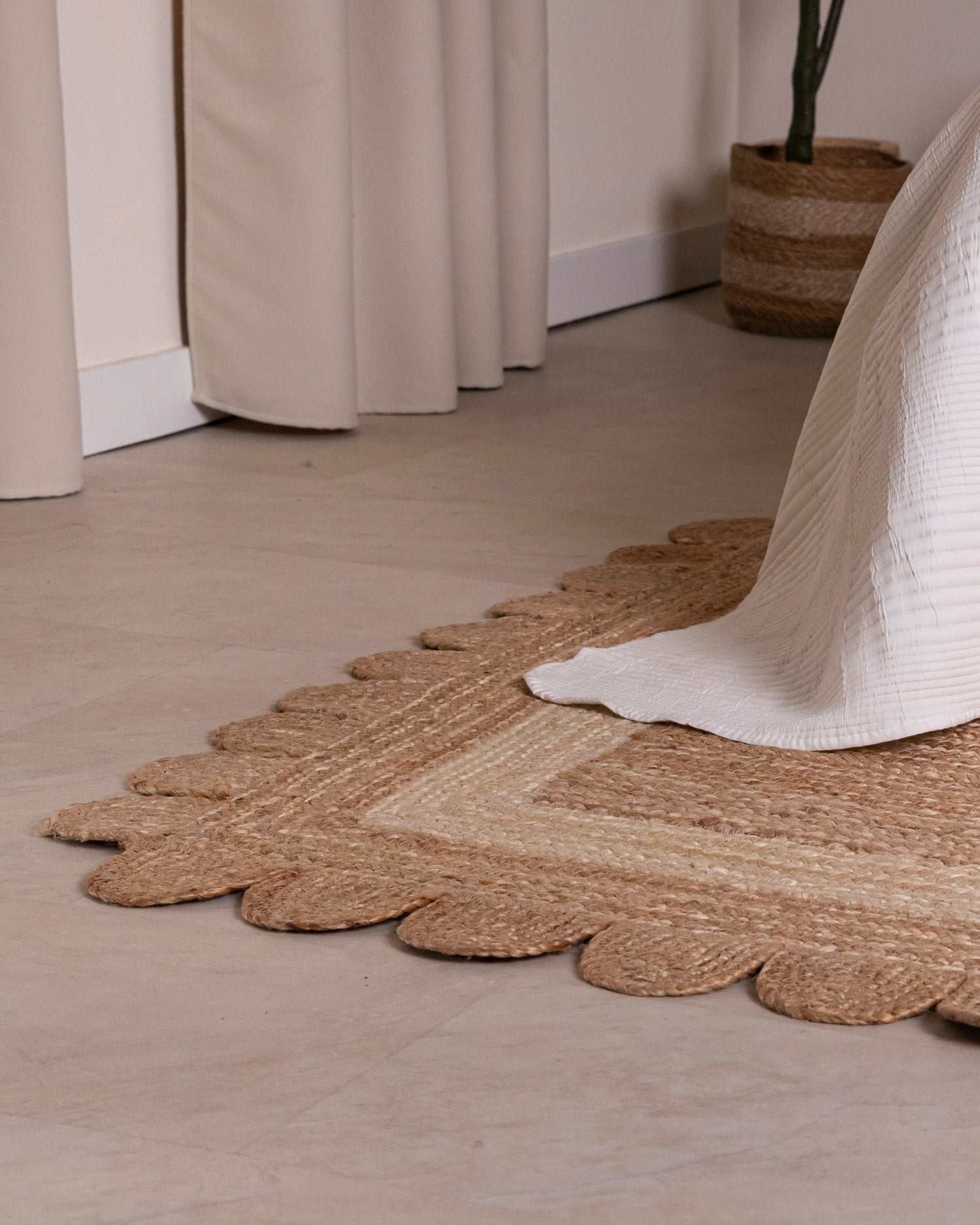 Alfombra Yute Akee Natural