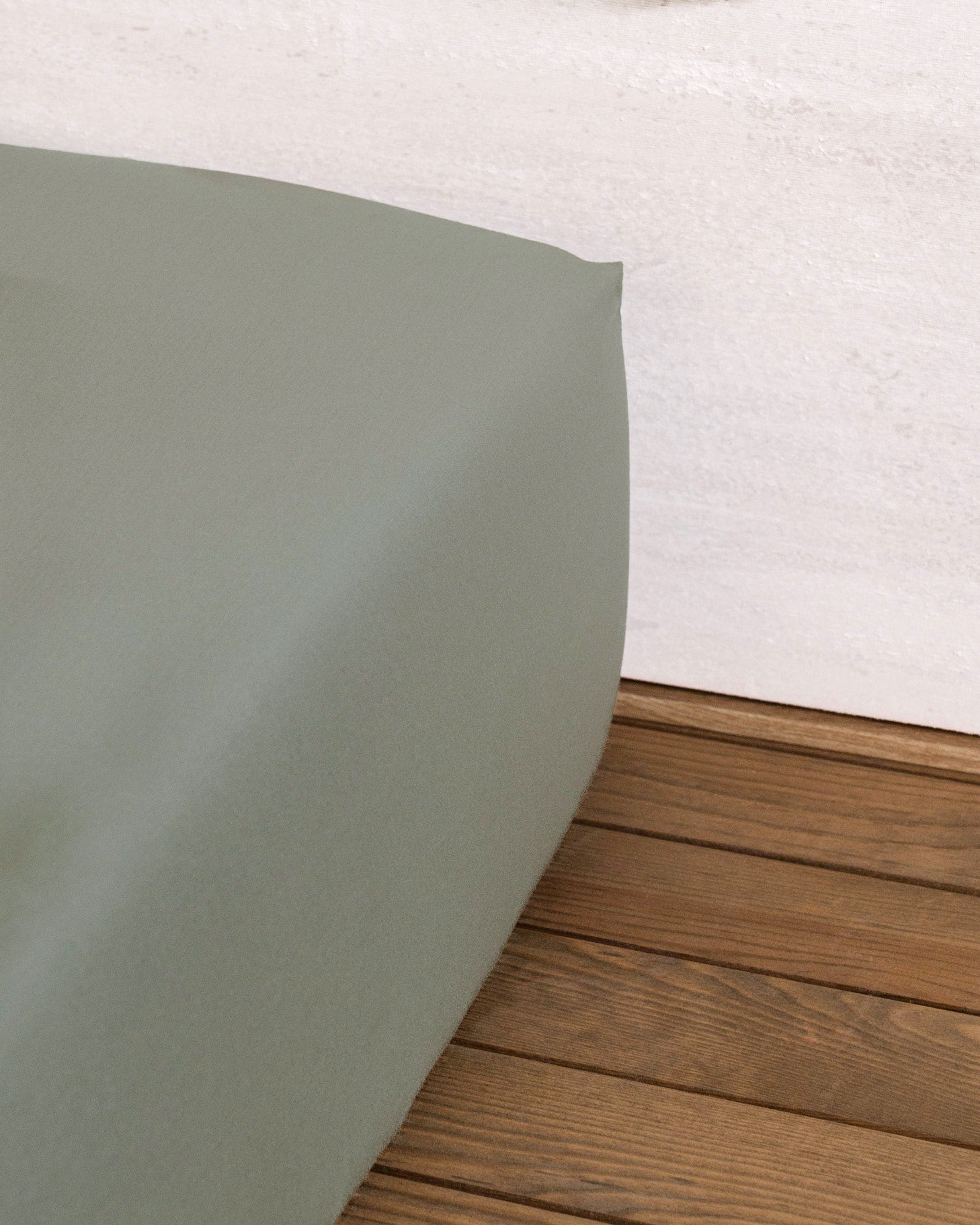 Bajera Algodón Satén Home Verde Seco