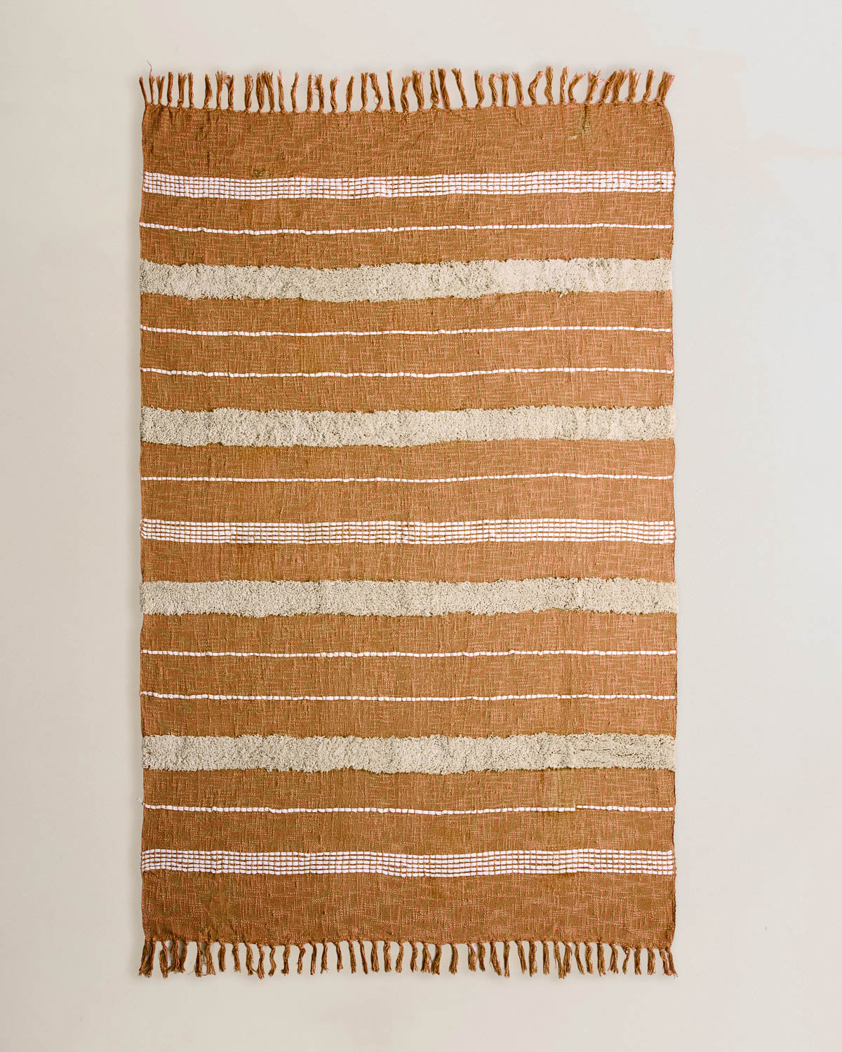 Plaid Algodón Domus Ocre