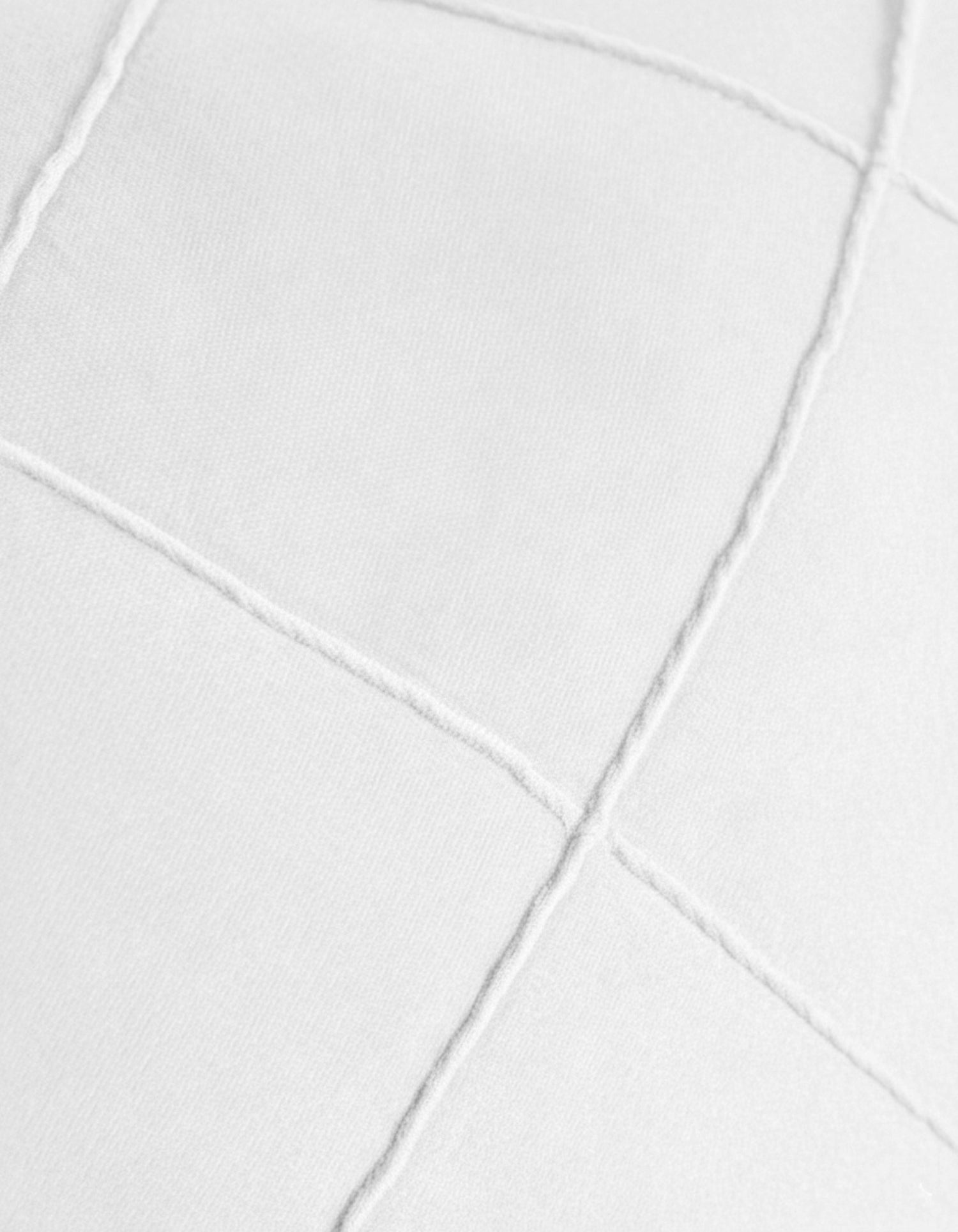 Cojín Terciopelo Algodón Rombo Blanco