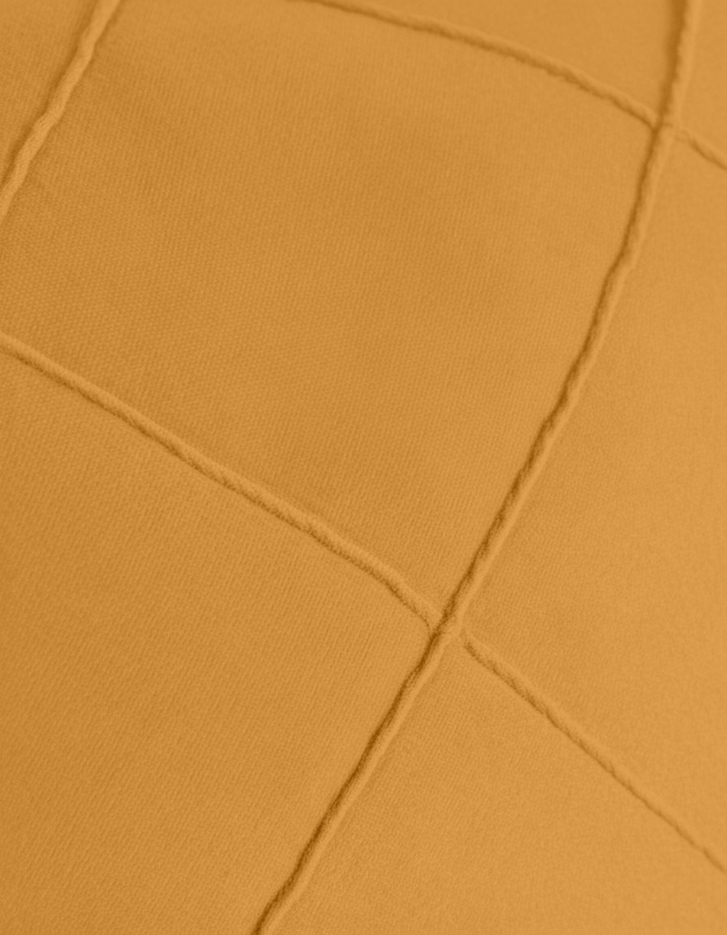 Cojín Terciopelo Algodón Rombo Ocre