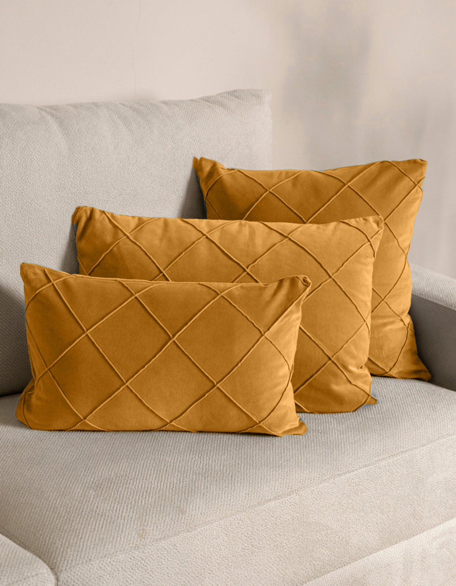 COJÍN ALGODÓN ROMBO