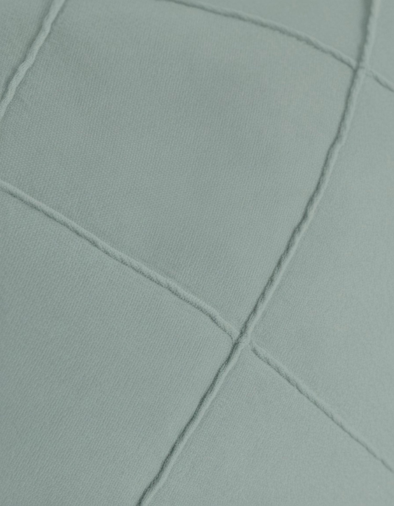 Cojín Terciopelo Algodón Rombo Verde Keike