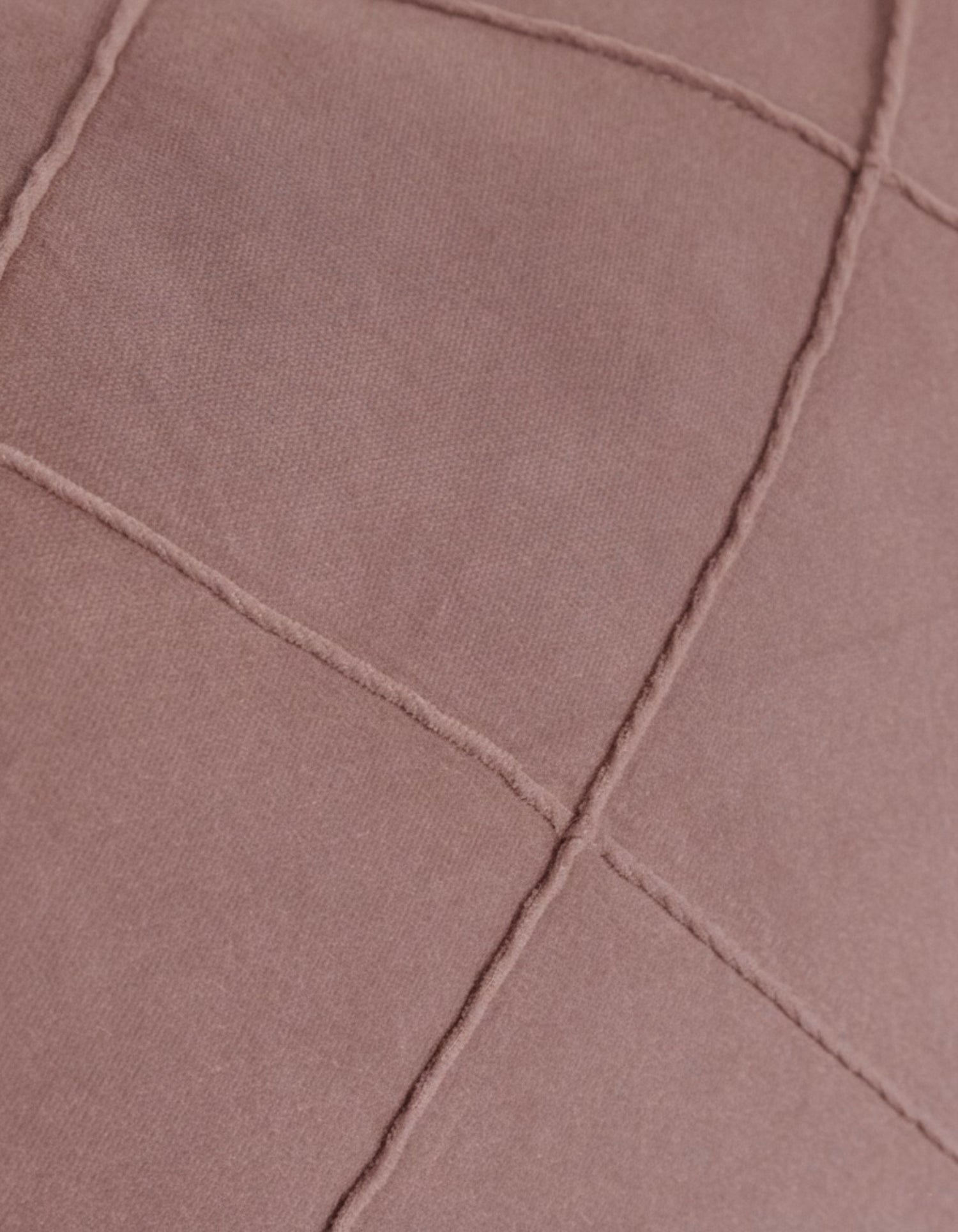 Cojín Terciopelo Algodón Rombo Rosette