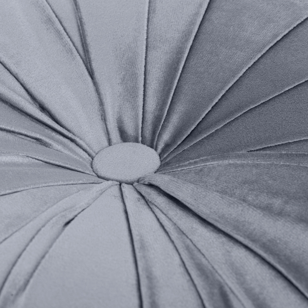 Cojín Terciopelo Algodón Oreo Azul Keike