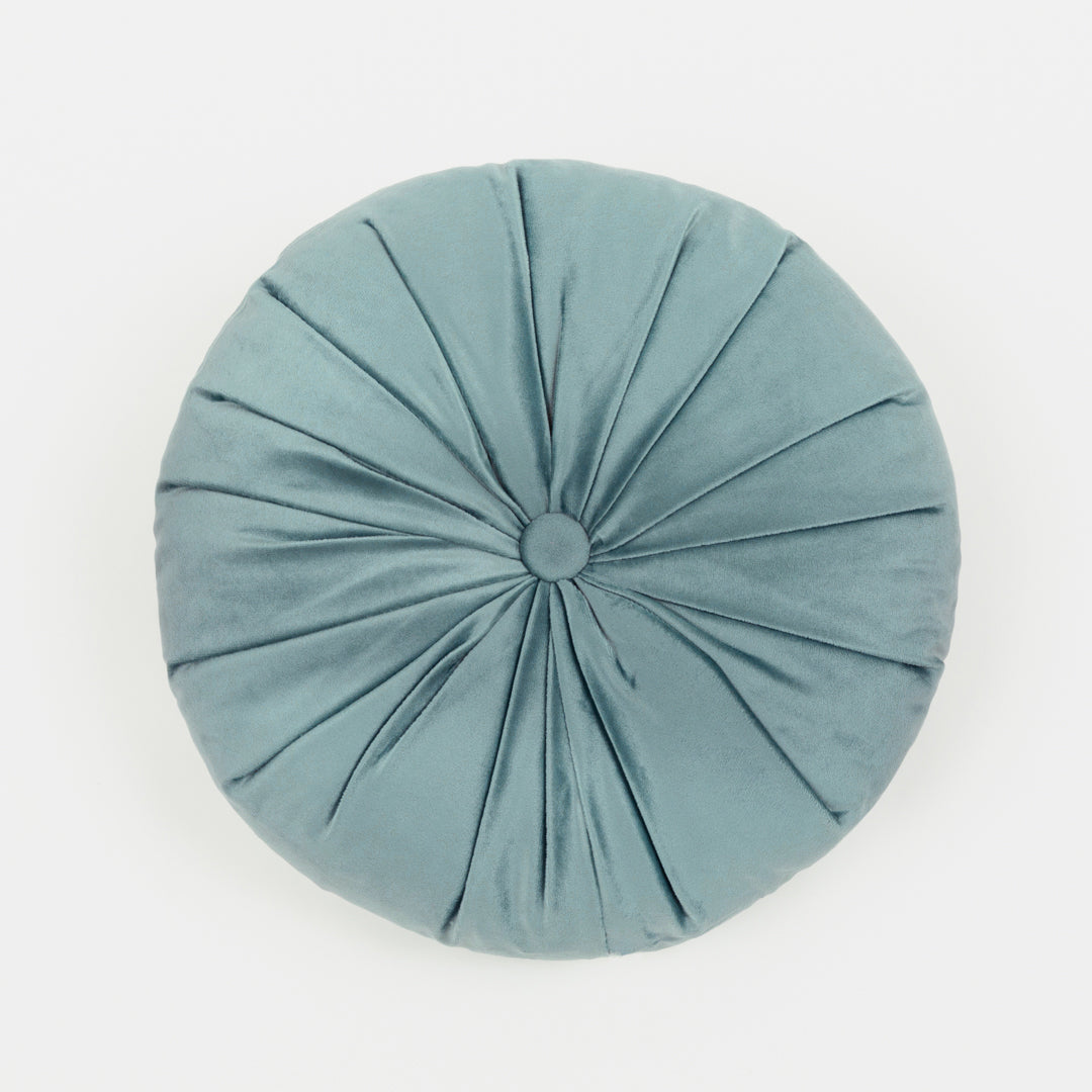 Cojín Terciopelo Algodón Oreo Verde Keike