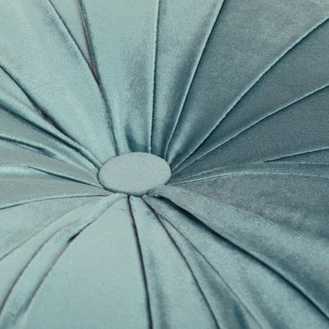 Cojín Terciopelo Algodón Oreo Verde Keike