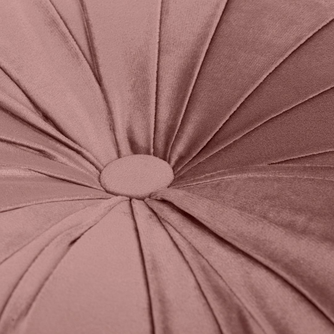 Cojín Terciopelo Algodón Oreo Rosette