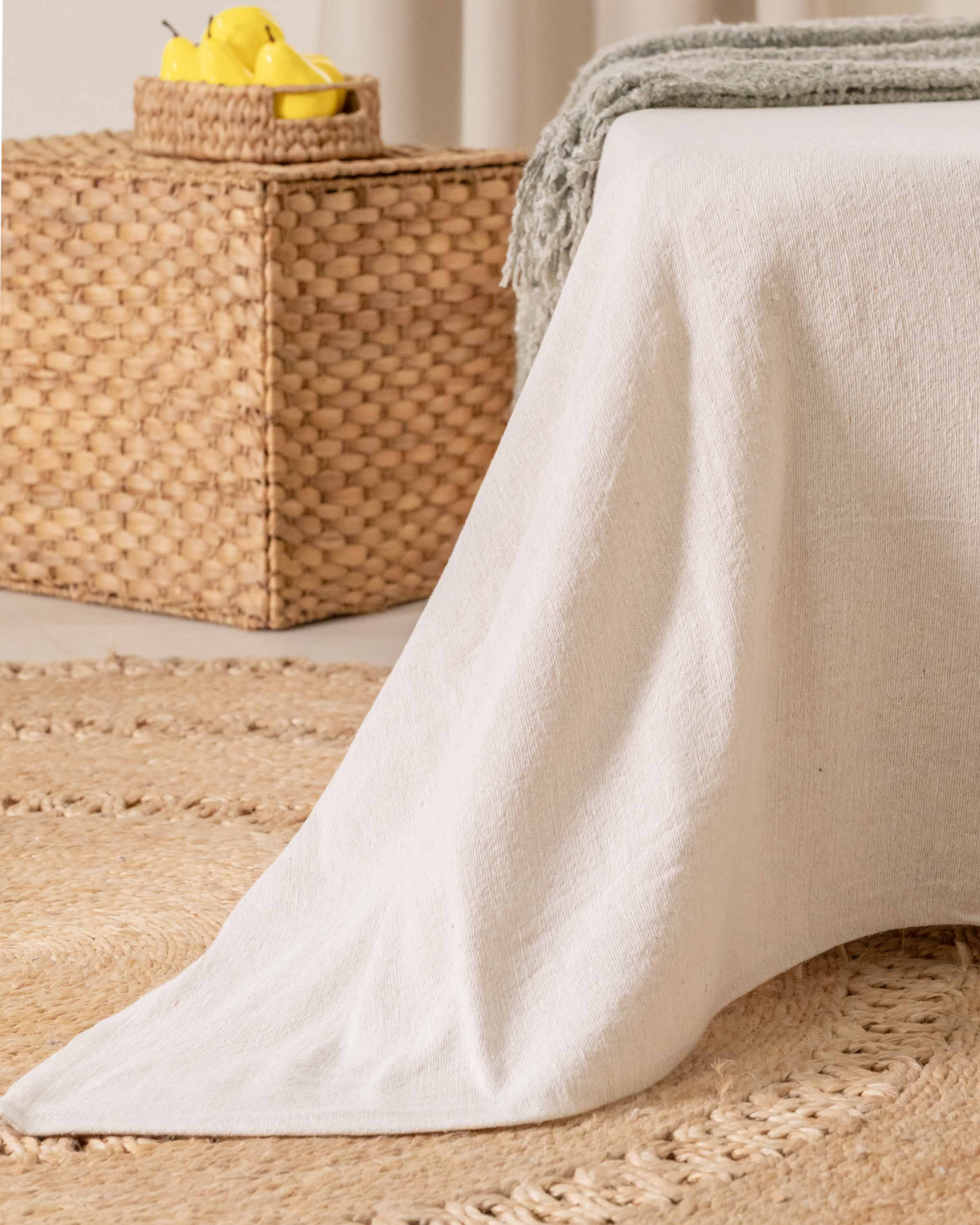 Natural Ottoman Multipurpose