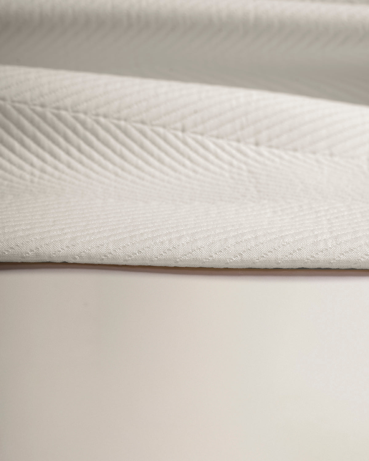 Colcha doble tela jacquard delta natural