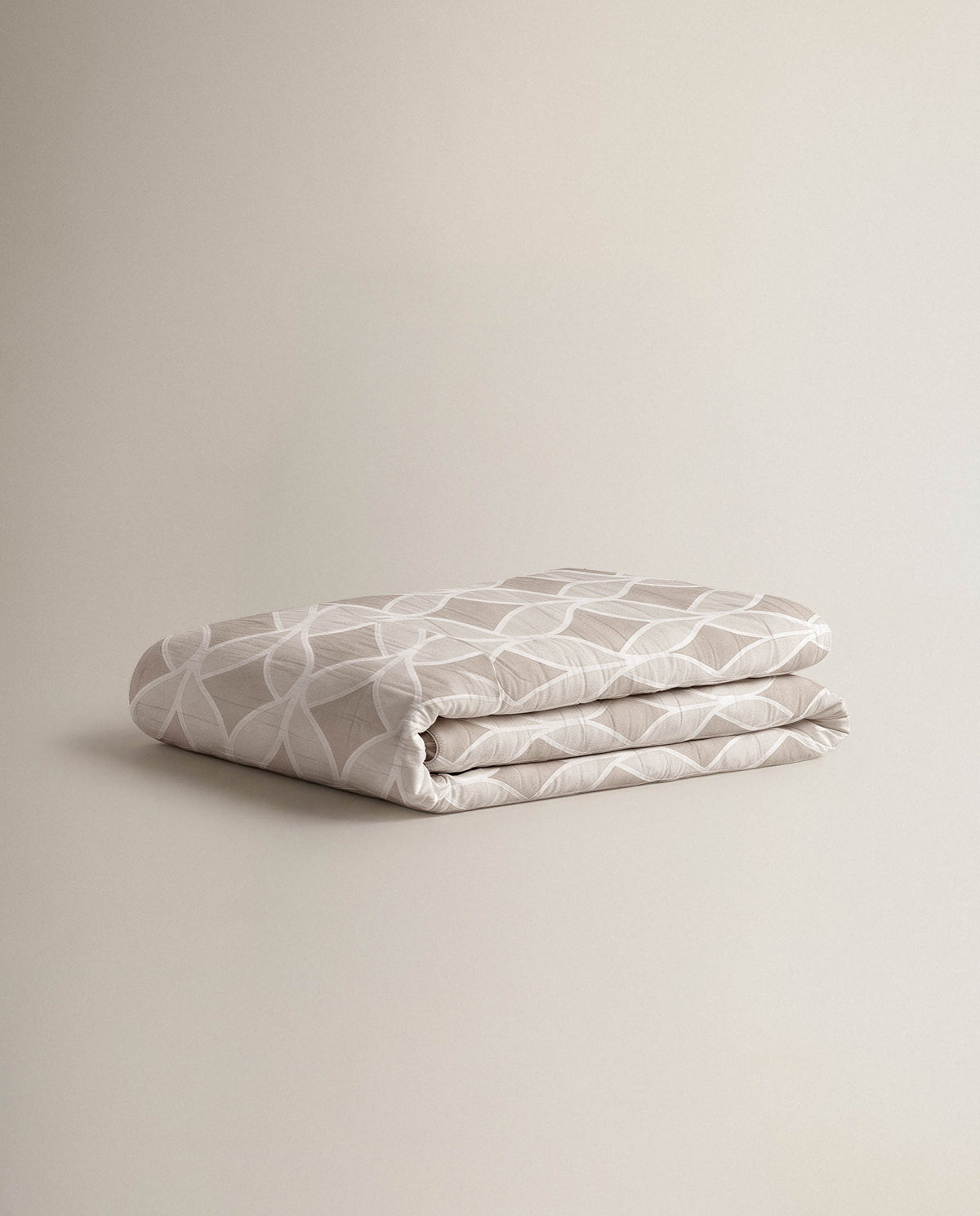 Colcha doble tela jacquard cabot topo