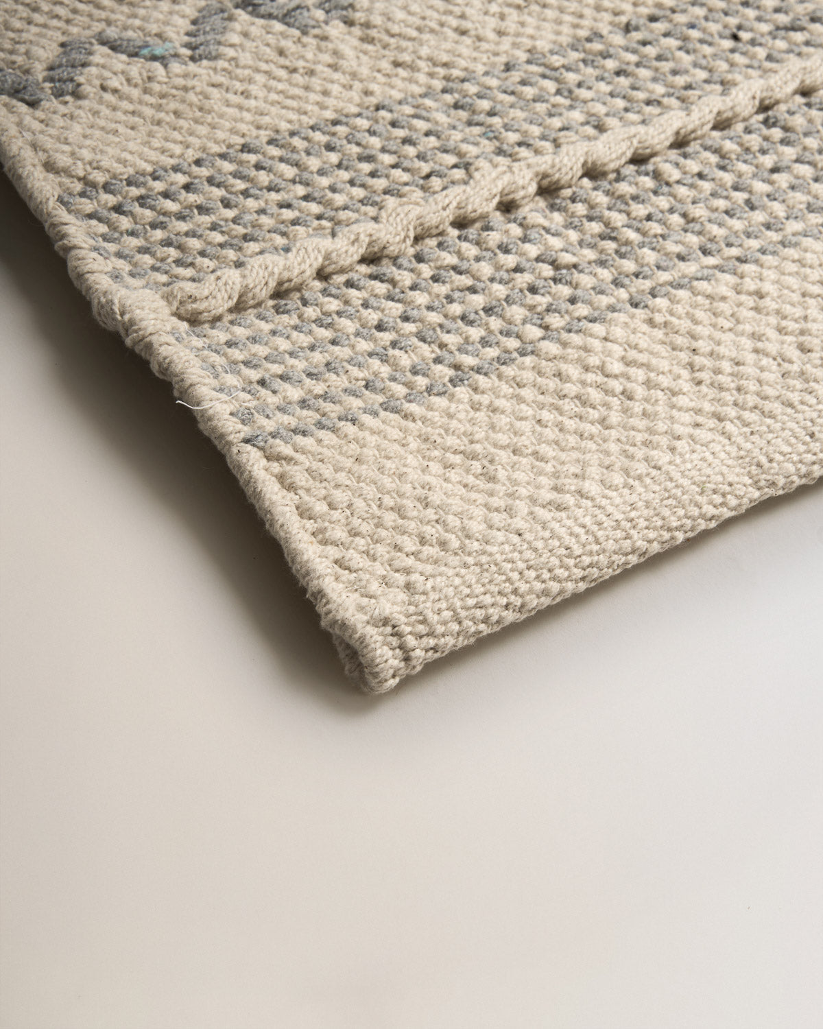 Grey Portuguese Cotton Rug