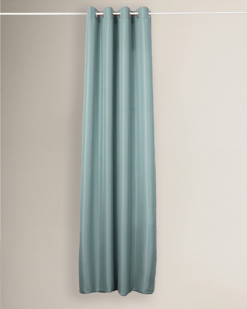 Cortina ollao oxford opaca verde tiffany