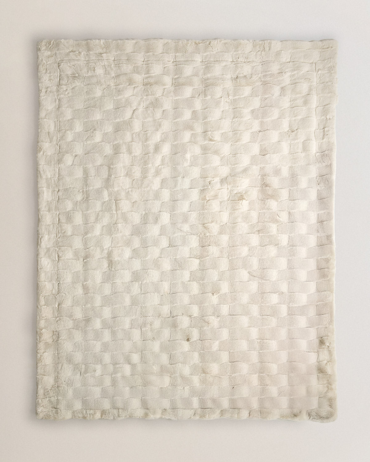 Manta pelo scott beige