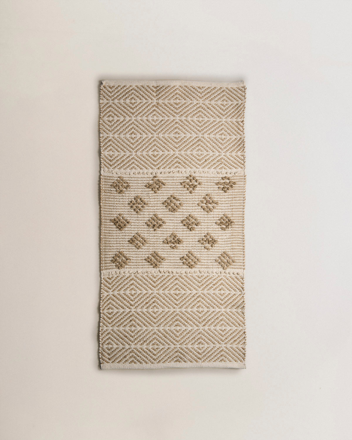 Tapis en coton et jute naturel de Vicenzo