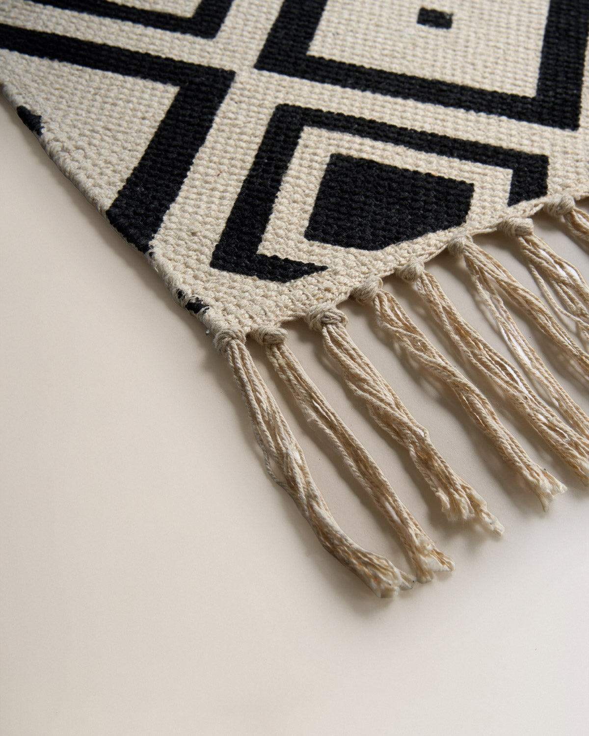 Rosetto Beige Cotton Rug