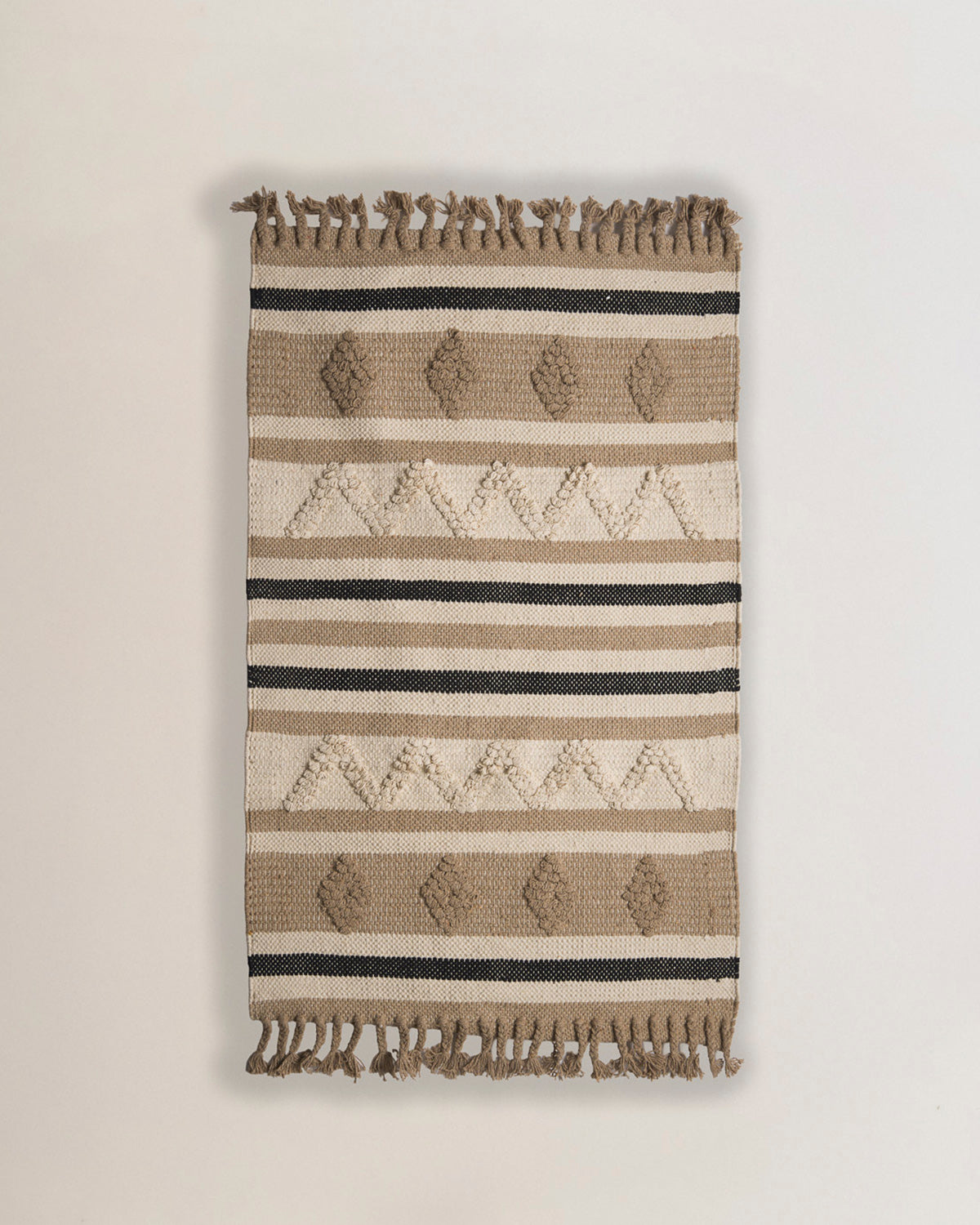Tapis de coton Parparela Sable