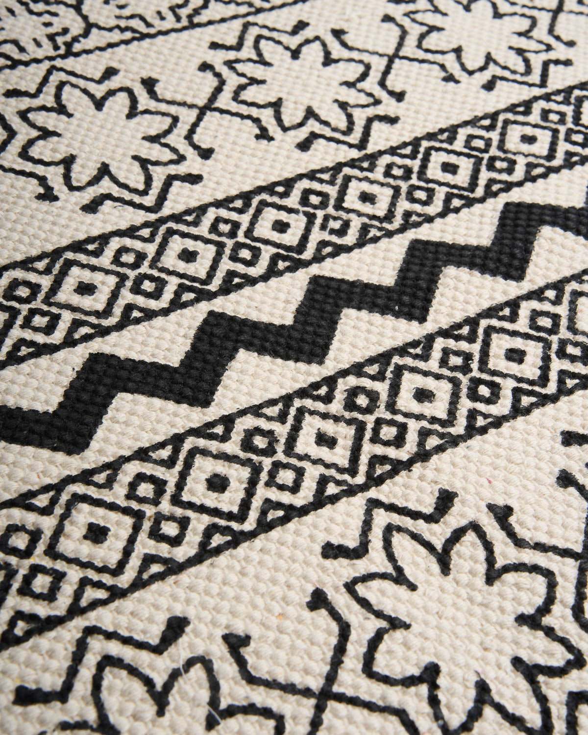 Galatea White Cotton Rug
