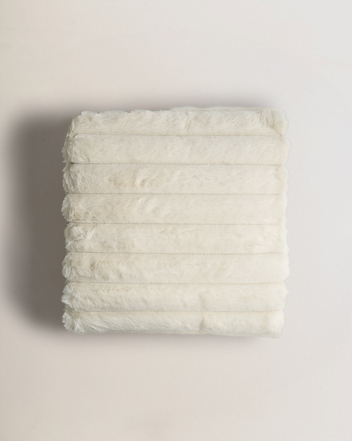 Manta pelo raya beige