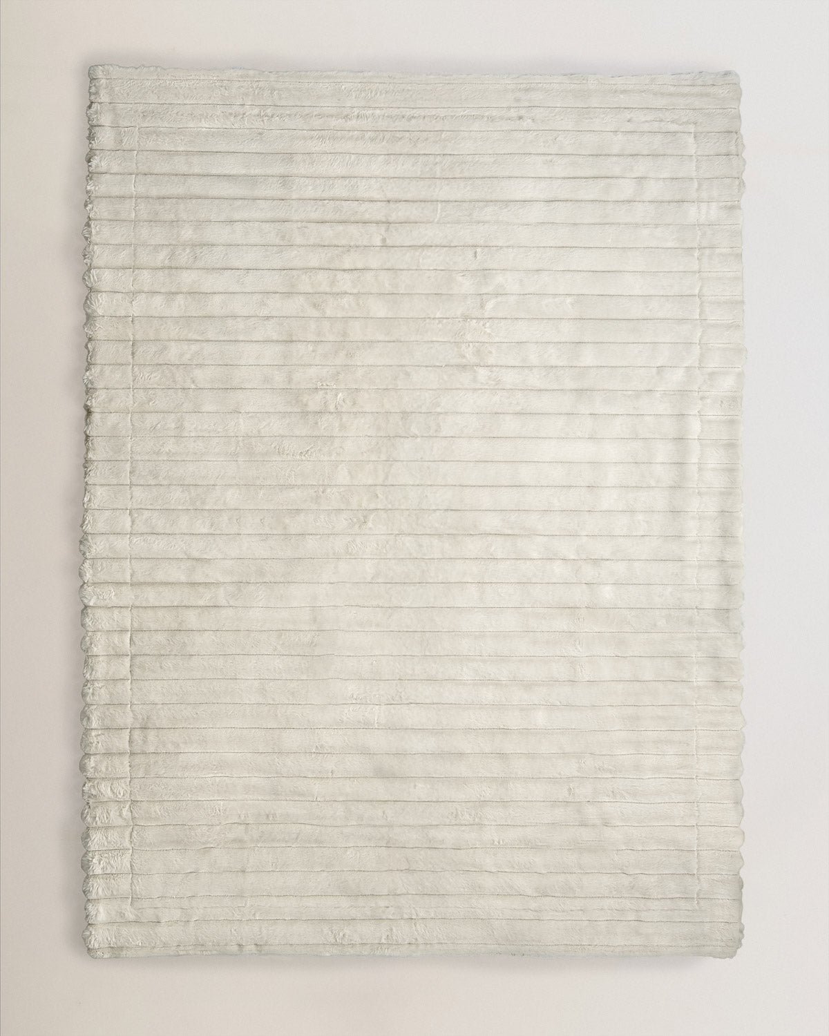 Manta pelo raya beige