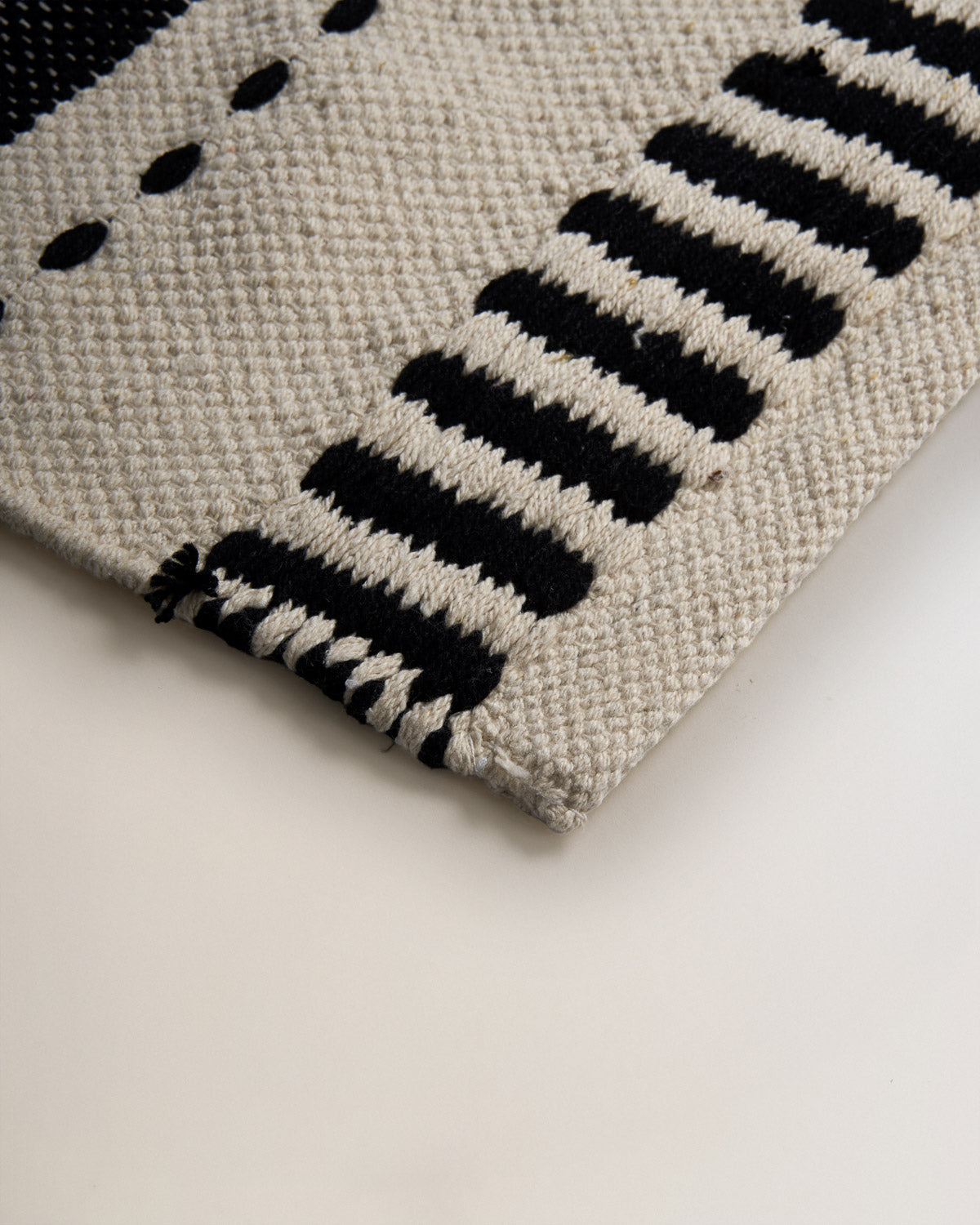 Black Cotton Rug