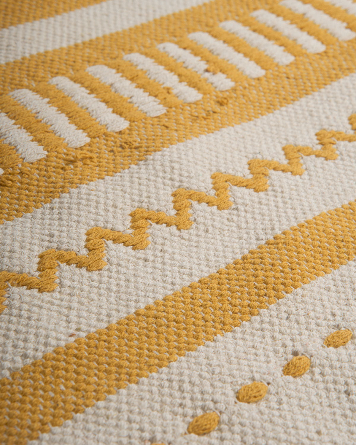 Mustard Cotton Rug