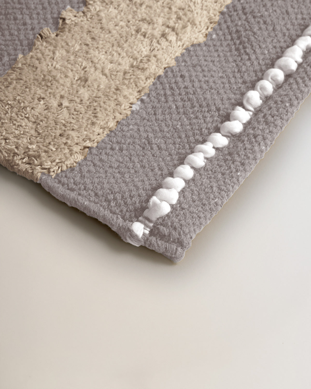 Domus Light Grey Cotton Rug