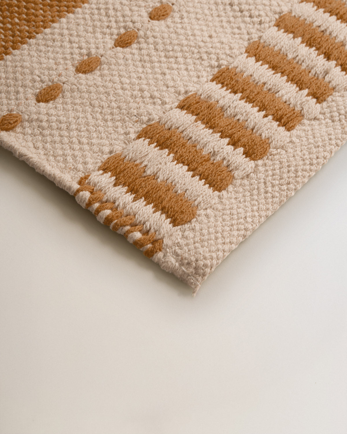 Leito Ocher Cotton Rug