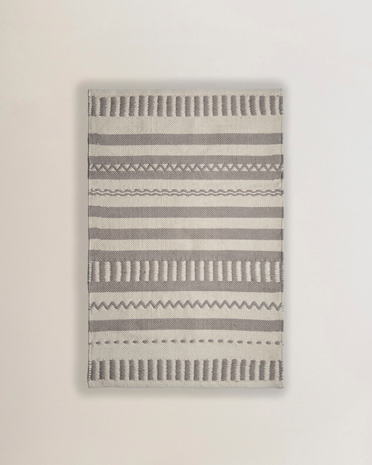 Light Grey Cotton Rug