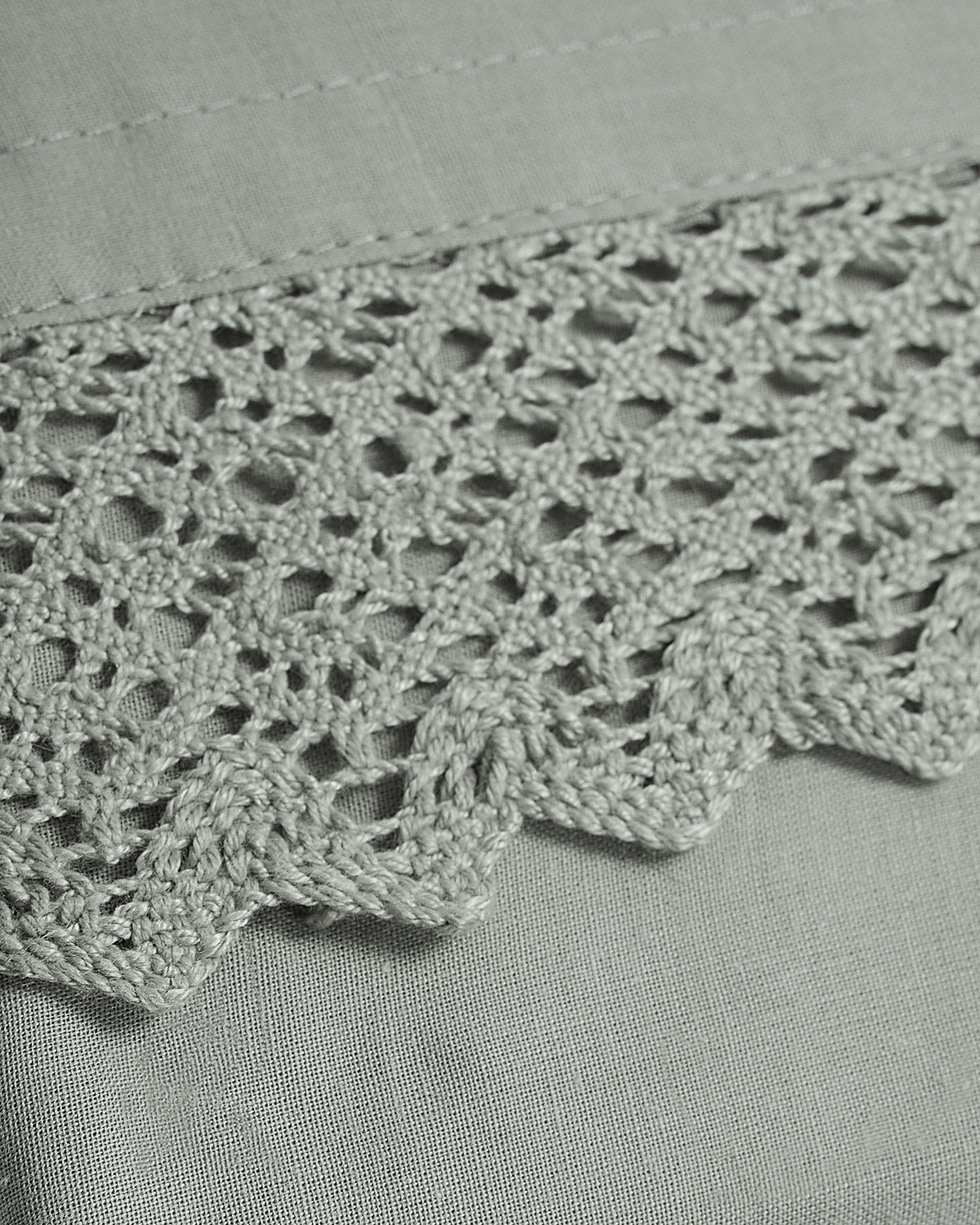 Juego de Sábanas Aplique Lisas Verde Seco